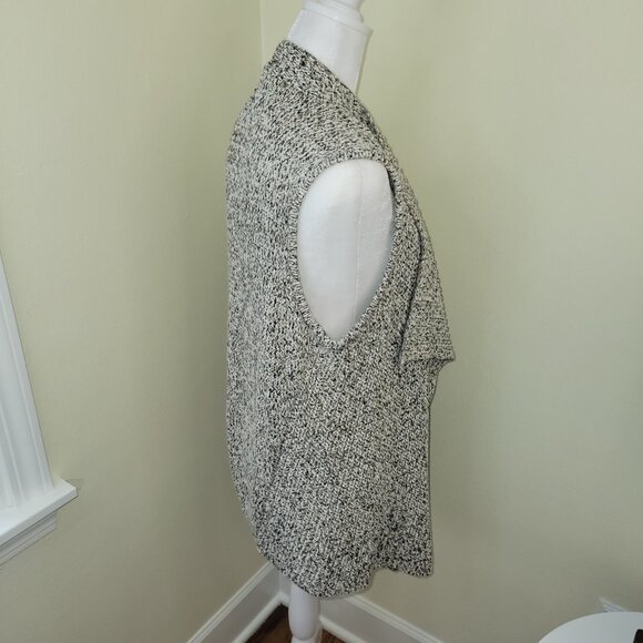 Jones New York Marled Sweater Vest Open Front Knit Women's Size M - Picture 6 of 11